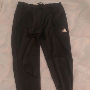 black adidas sweatpants
